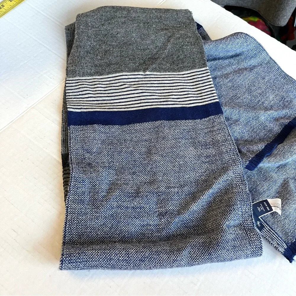 Gap multicolored unisex Merino wool scarf